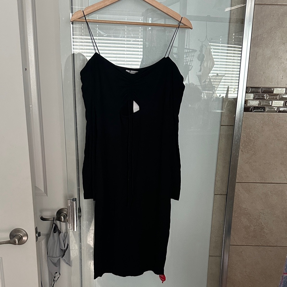 Alexander Wang Black Long Sleeve Dress